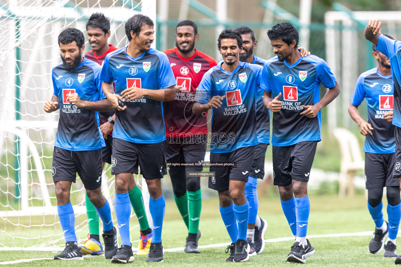 Maldives and Bangladesh Practice Sessions on 23 June 2023 before their match in Bangabandhu SAFF Championship 2023 held in Bengaluru Football Tournament