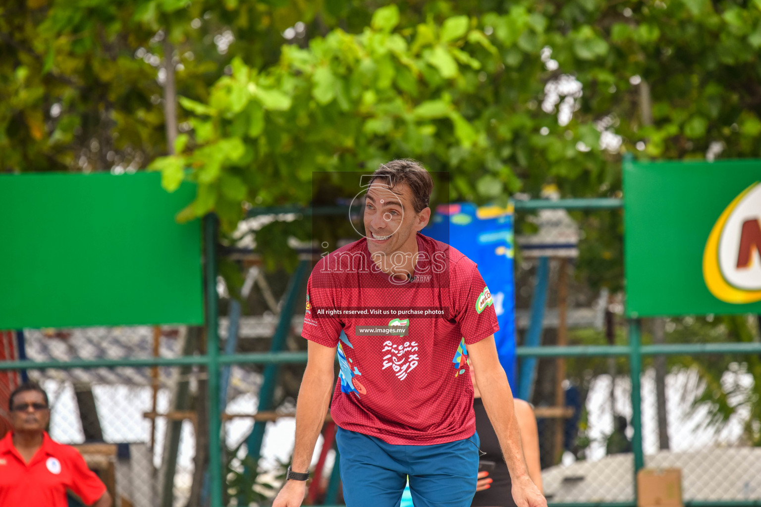 Vollyball players trainning session with Giba Photos by Nausham waheed