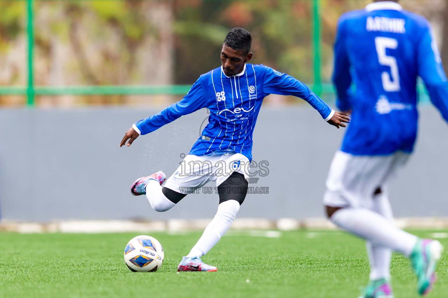 Chester Academy vs Kanmathi Juniorsfrom Manadhoo Council Cup 2024 in N Manadhoo Maldives on Friday, 16th February 2023. Photos: Nausham Waheed / images.mv