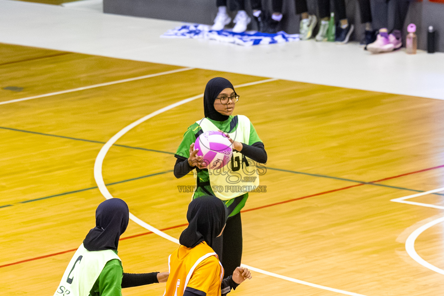 C. Green Streets vs Youth United SC A in Day 3 of 24th Milo Netball Association Championship held in Social Center at Male', Maldives on Wednesday, 3rd September 2025. Photos: Mohamed MahfoozMoosa / images.mv
