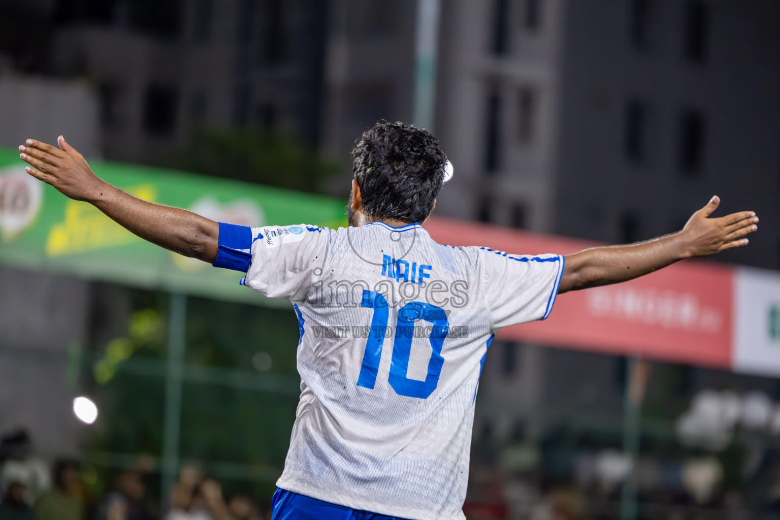 Team Badhahi vs Kulhivaru Vuzaara Club in the Semi-finals of Club Maldives Classic 2024 held in Rehendi Futsal Ground, Hulhumale', Maldives on Thursday, 19th September 2024. Photos: Ismail Thoriq / images.mv