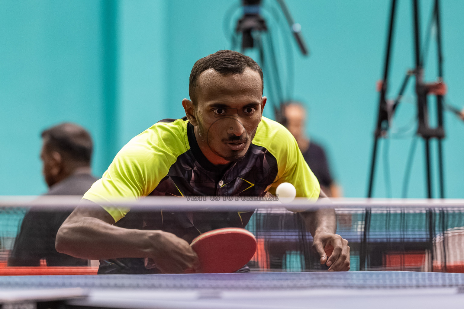 Day 2 of BML 63rd National Table Tennis Tournament 2025 was held on Tuesday, 26th August 2025 in Male' TT Hall, Male', Maldives. Photos: Areef Adam / images.mv