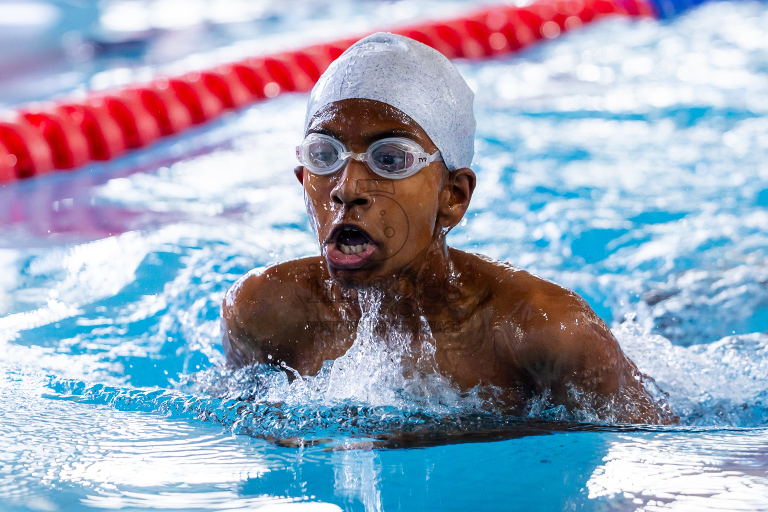 Day 2 of 20th Inter-school Swimming Competition 2024 held in Hulhumale', Maldives on Sunday, 13th October 2024. Photos: Nausham Waheed / images.mv