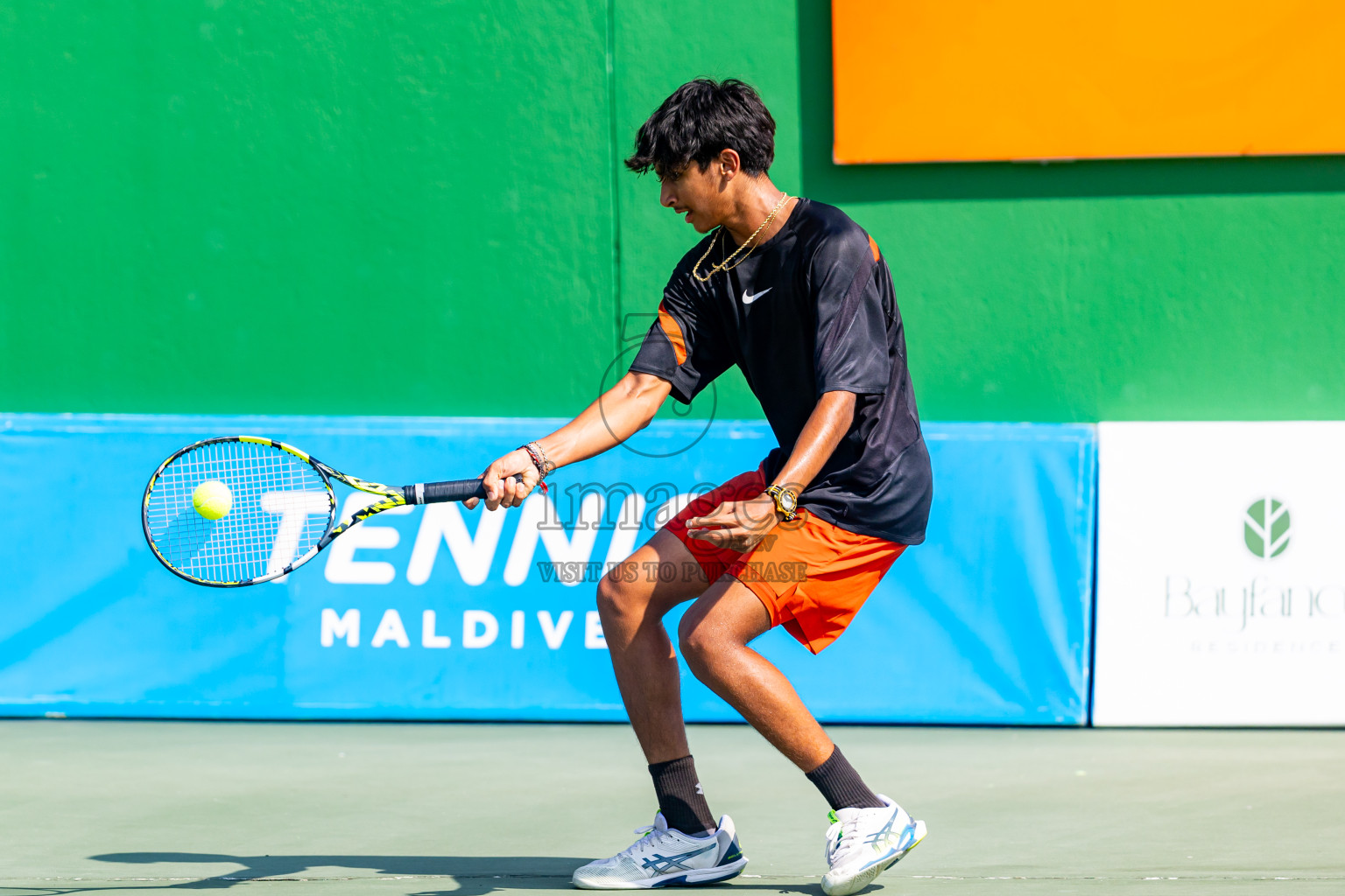 Day 3 of ATF Maldives Junior Open Tennis was held in Male' Tennis Court, Male', Maldives on Wednesday, 11th December 2024. Photos: Nausham Waheed / images.mv