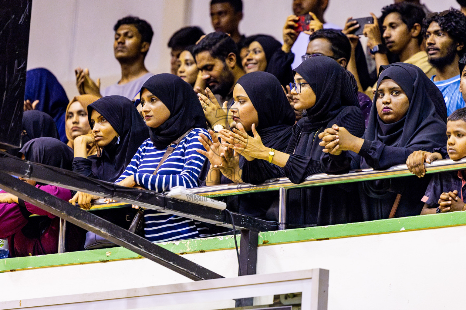 Finals of Interschool Volleyball Tournament 2024 was held in Social Center at Male', Maldives on Friday, 6th December 2024. Photos: Nausham Waheed / images.mv