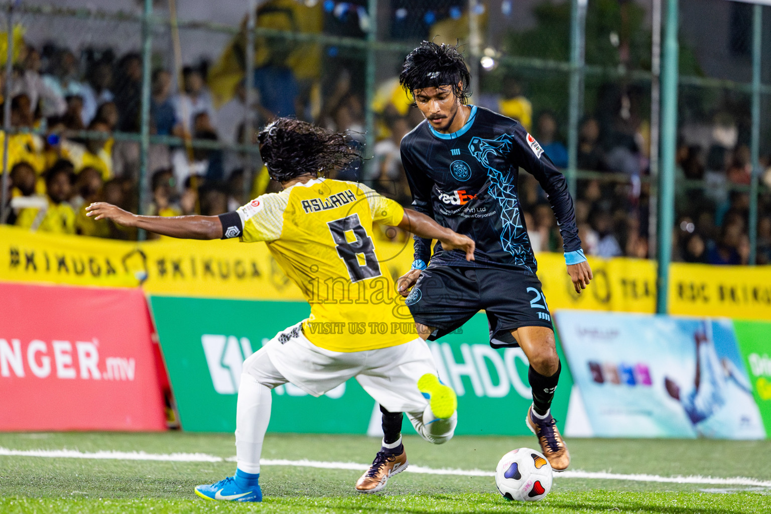 RRC vs Club TTS in Round of 16 of Club Maldives Cup 2024 held in Rehendi Futsal Ground, Hulhumale', Maldives on Tuesday, 8th October 2024. Photos: Nausham Waheed / images.mv