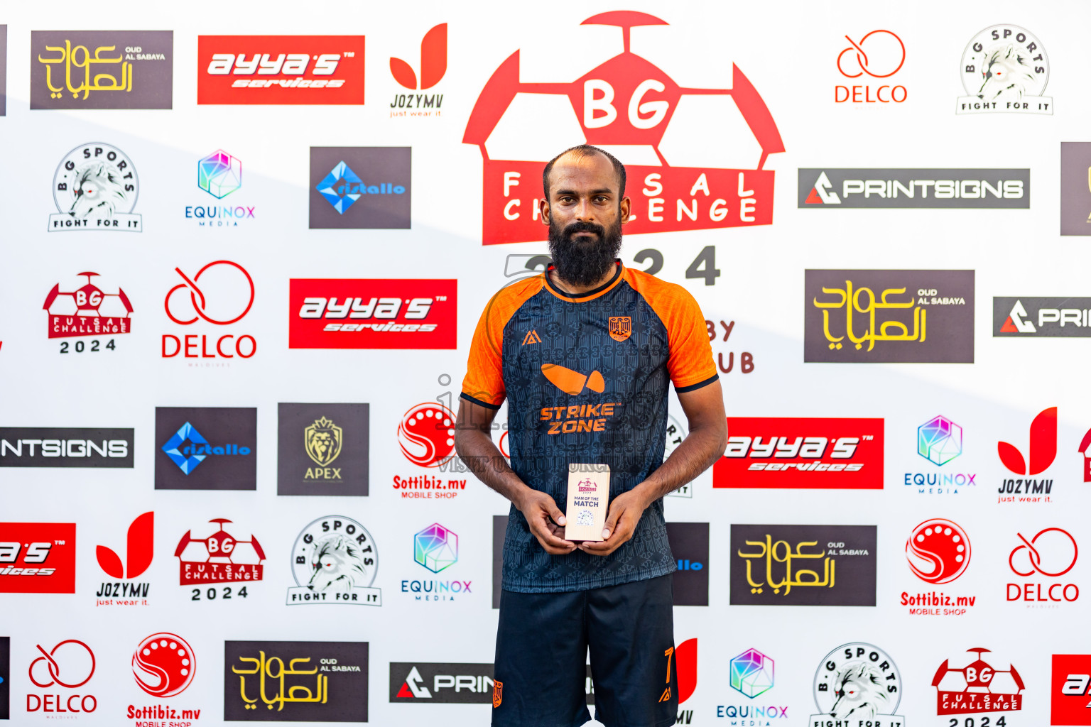 FC Calms vs FC Calms Blue in Day 7 of BG Futsal Challenge 2024 was held on Monday, 18th March 2024, in Male', Maldives Photos: Nausham Waheed / images.mv