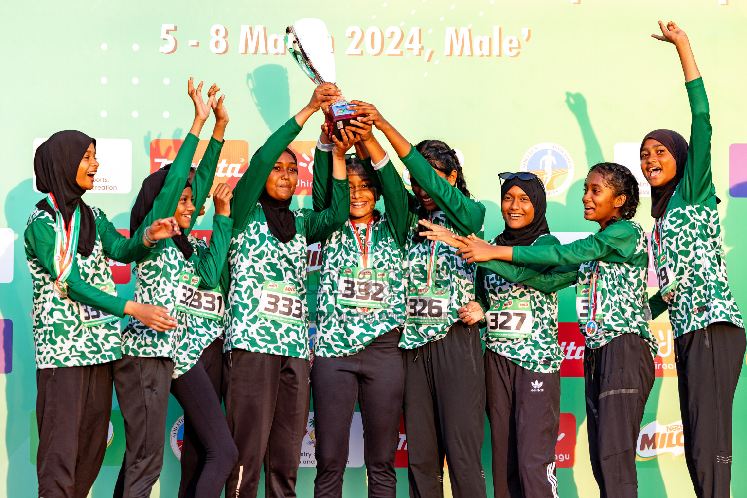 Day 4 of MILO Athletics Association Championship was held on Friday, 8th March 2024 in Male', Maldives. 
Photos: Hasna Hussain