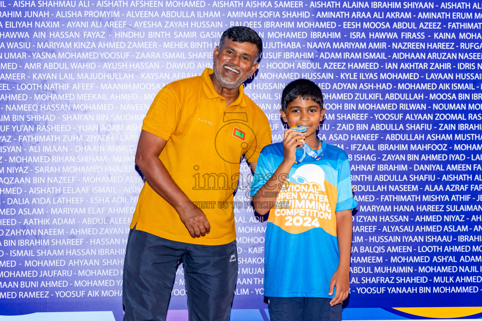 15th National Open Water Swimming Competition 2024 held in Kudagiri Picnic Island, Maldives on Saturday, 28th September 2024. Photos: Nausham Waheed / images.mv