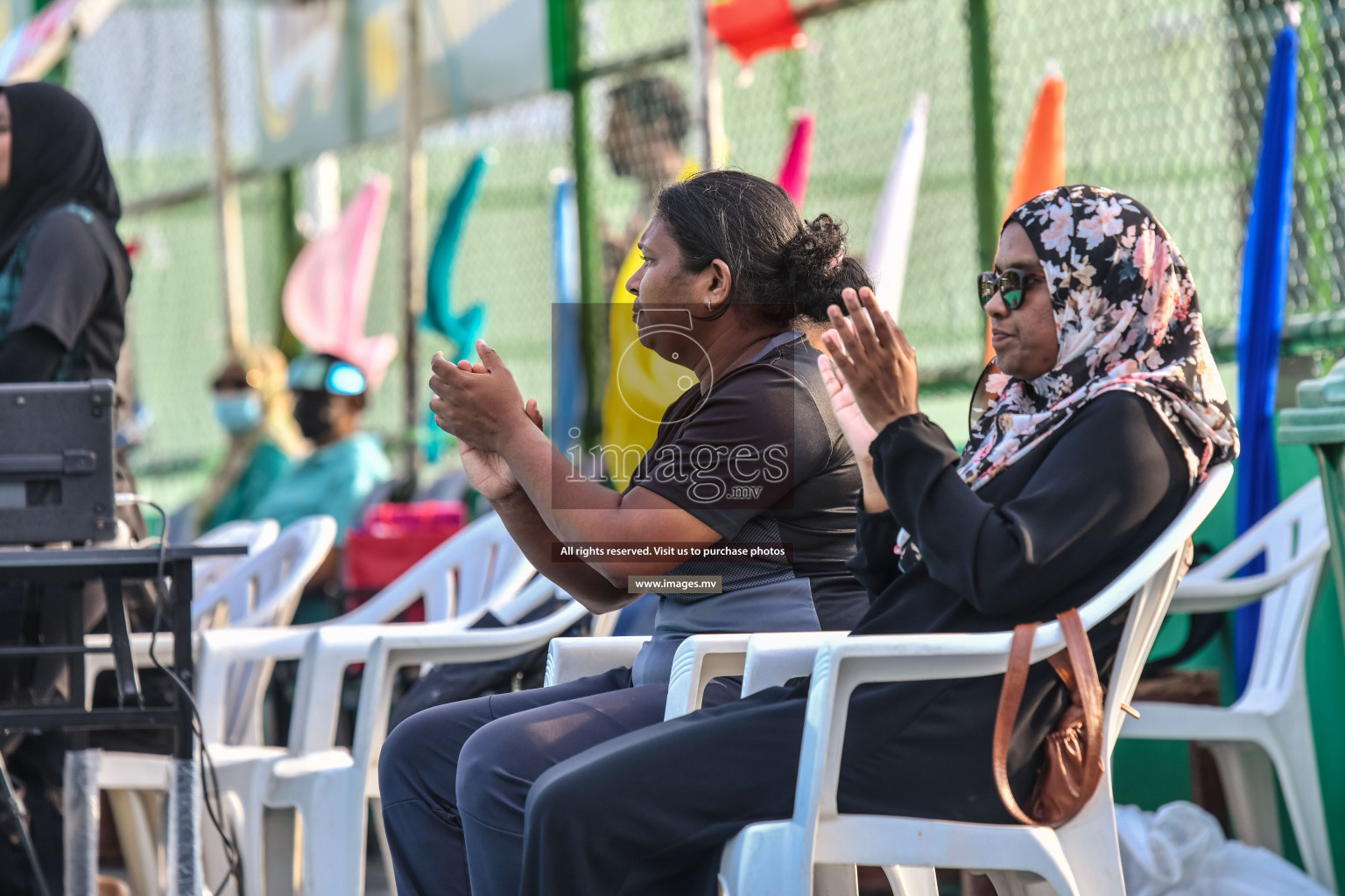 Final of Junior Netball Championship 2022 held in Male', Maldives on 19th March 2022. Photos by Nausham Waheed