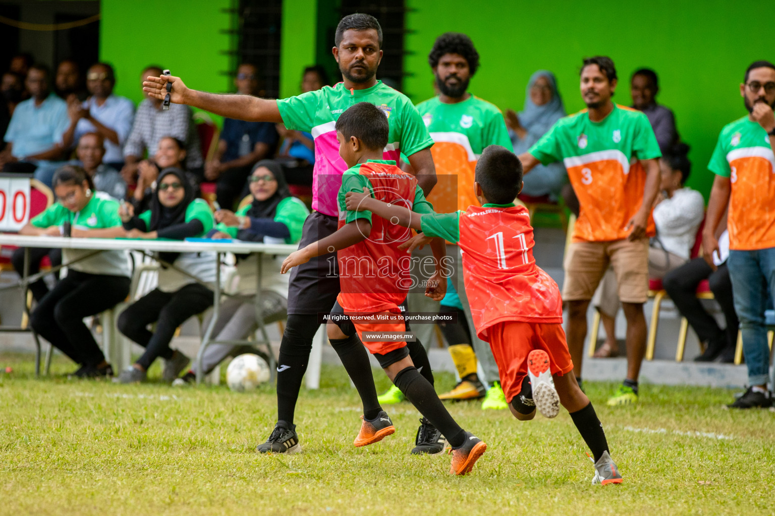 Day 4 of Milo Kids Football Fiesta 2022 was held in Male', Maldives on 22nd October 2022. Photos:Hassan Simah / images.mv