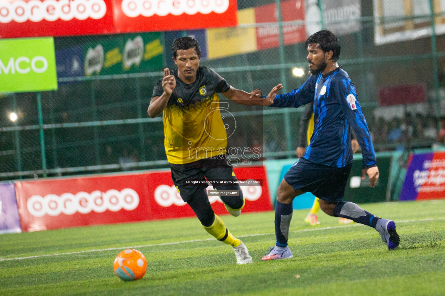 Team MPL vs Team RRC in the Quarter Finals of Club Maldives 2021 held at Hulhumale'; on 13th December 2021 Photos: Nasam/ images.mv