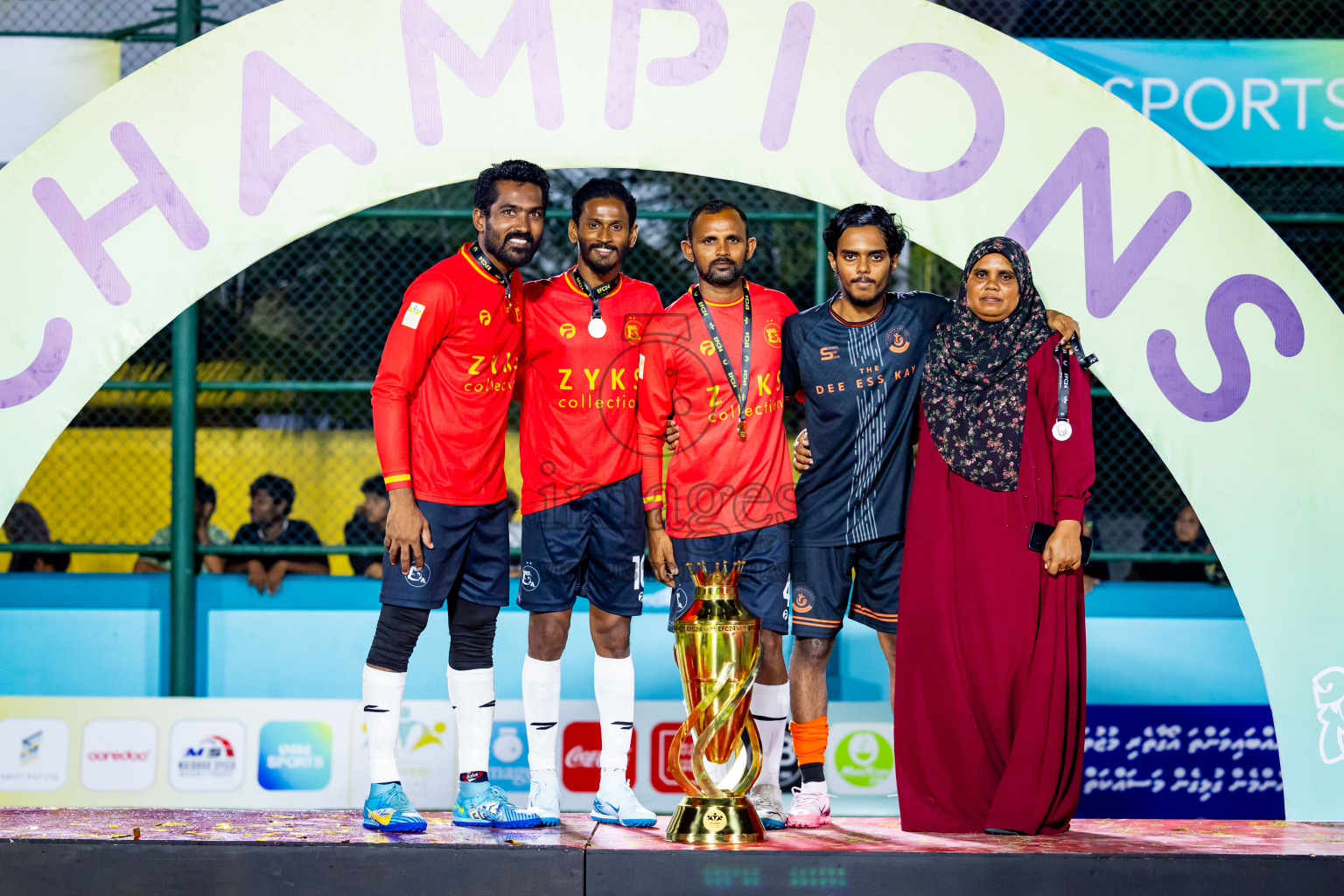 Dee Ess Kay vs Kovigoani in Final of Laamehi Dhiggaru Ekuveri Futsal Challenge 2024 was held on Wednesday, 31st July 2024, at Dhiggaru Futsal Ground, Dhiggaru, Maldives Photos: Nausham Waheed / images.mv