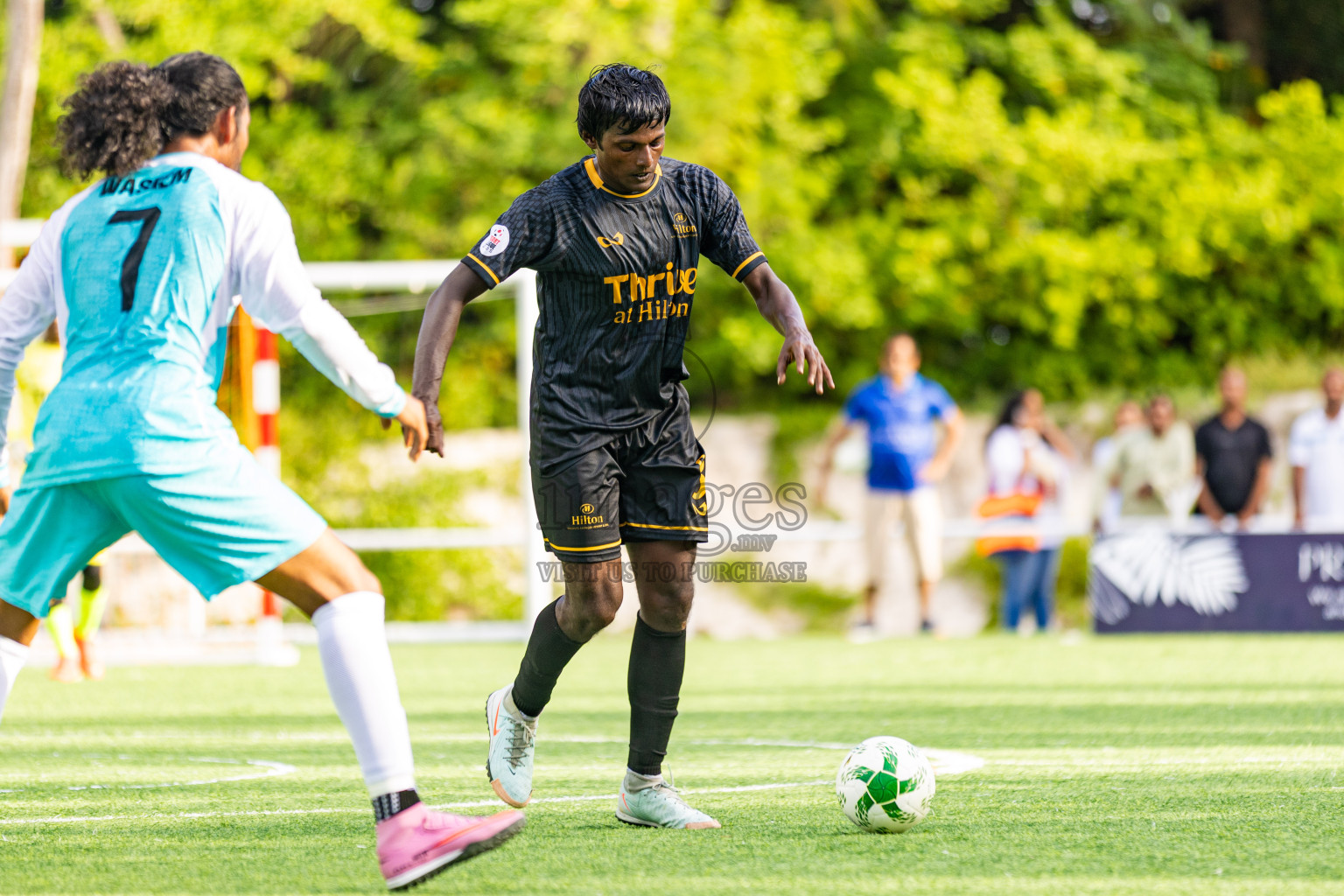 Hilton Amingiri vs Varu by Atmosphere in Resort League 2025 (North Male Zone) day 4 was held on Saturday, 6th September 2025 in One And Only Reethi Rah Maldives Resort, Photos: Areef Adam / images.mv