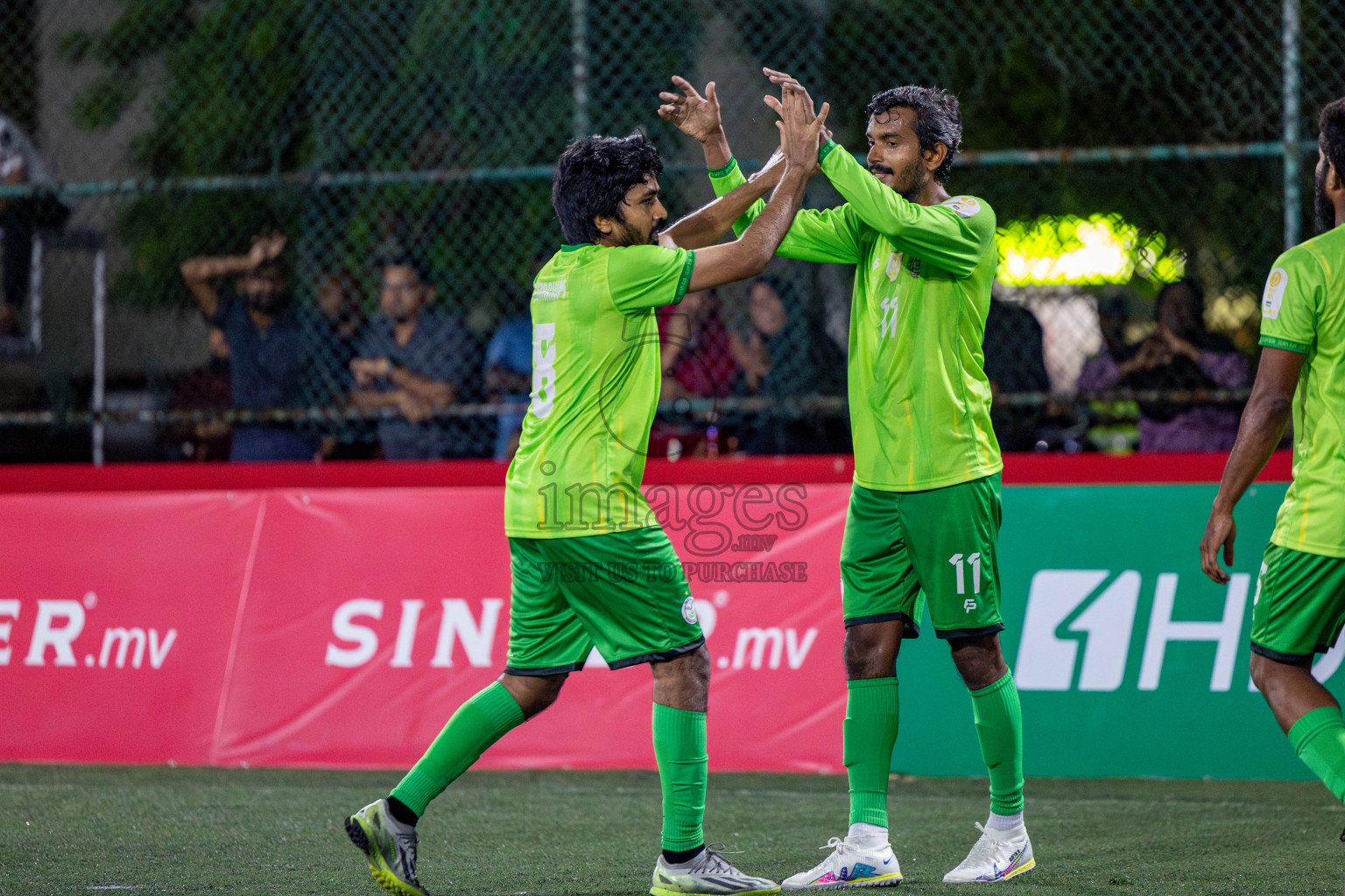 TEAM DJA VS TOURISM CLUB in Club Maldives Classic 2024 held in Rehendi Futsal Ground, Hulhumale', Maldives on Friday, 6th September 2024. 
Photos: Hassan Simah / images.mv