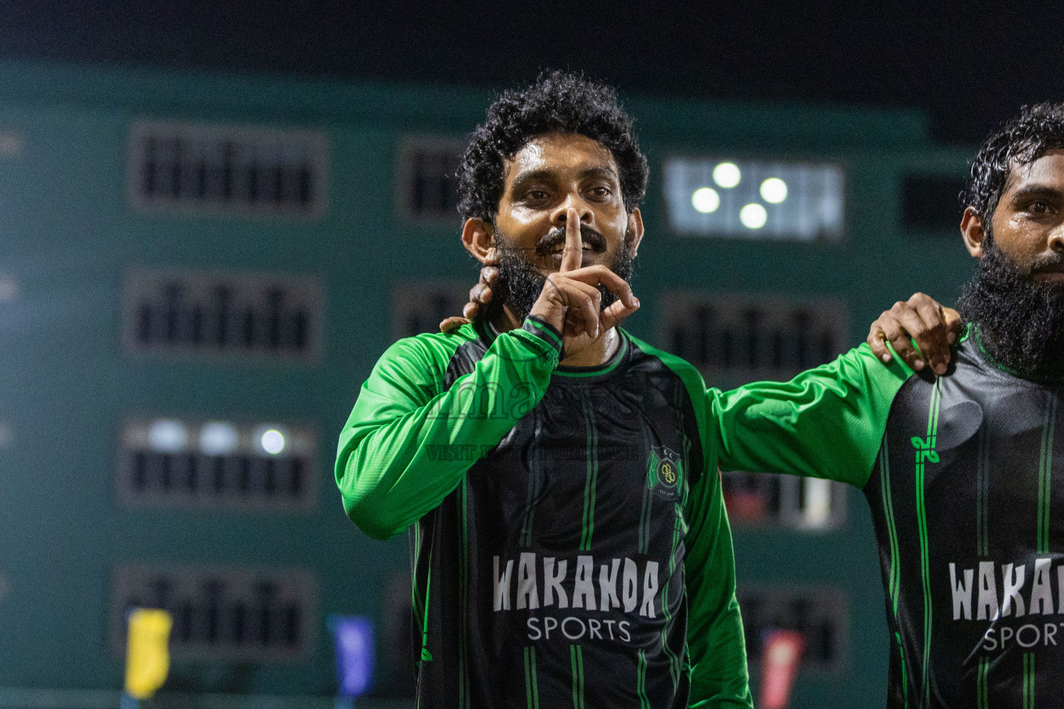 HA Thakandhoo vs HA Vashafaru in Day 9 of Golden Futsal Challenge 2024 was held on Tuesday, 23rd January 2024, in Hulhumale', Maldives Photos: Nausham Waheed / images.mv