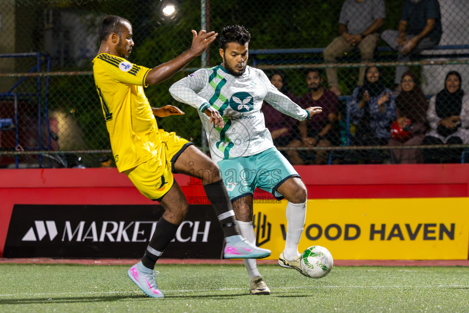 Dharumavantha vs The Hawks in Day 5 of Office League 2025 was held on Sunday, 20th April 2025 in Hulhumale', Maldives.
Photos: Ismail Thoriq / images.mv