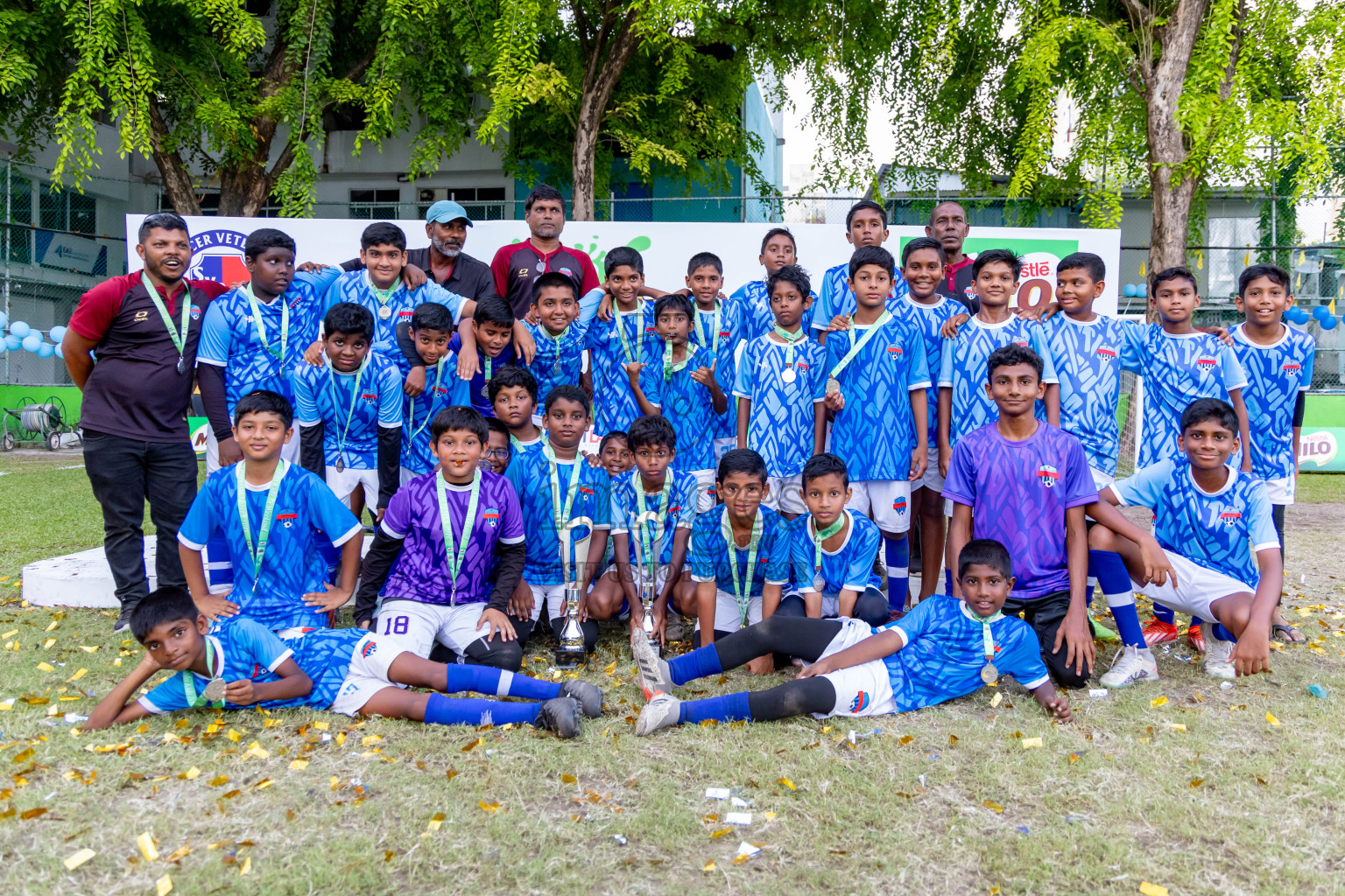 Day 3 MILO Kids 7s Weekend 2024 held in Male, Maldives on Saturday, 19th October 2024. Photos: Nausham Waheed / images.mv