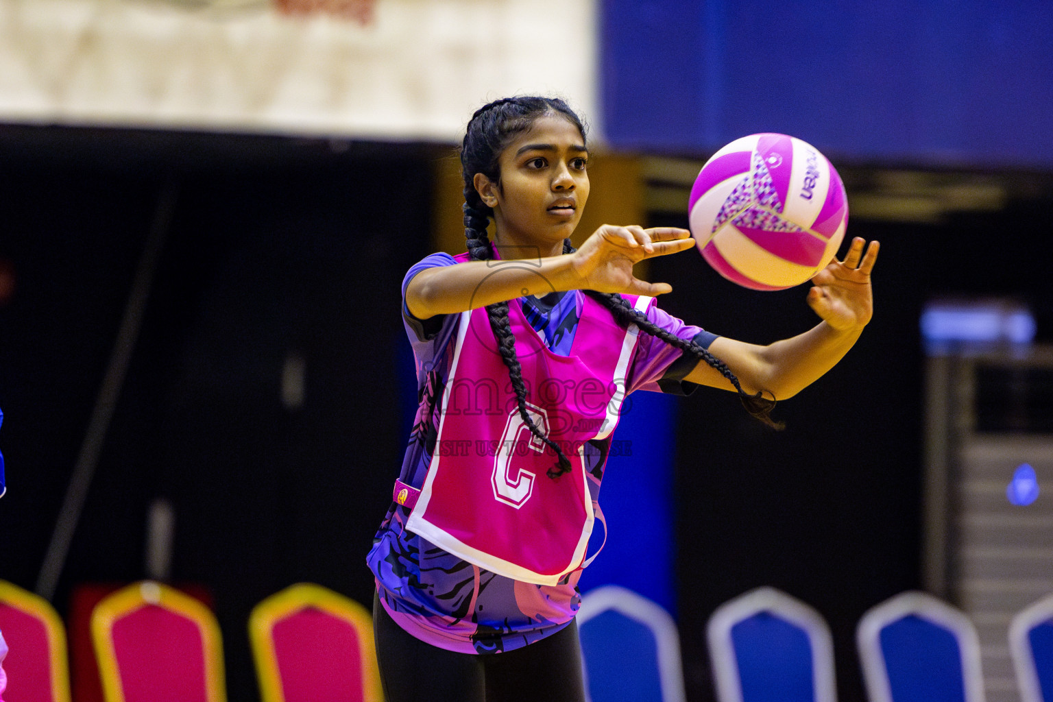 MV Netters Acadamy vs N Sports Academy in Day 2 of 3rd Junior Championship - Netball association of Maldives, held at Social Center on Monday 20th January 2025 . Photos by Nausham Waheed