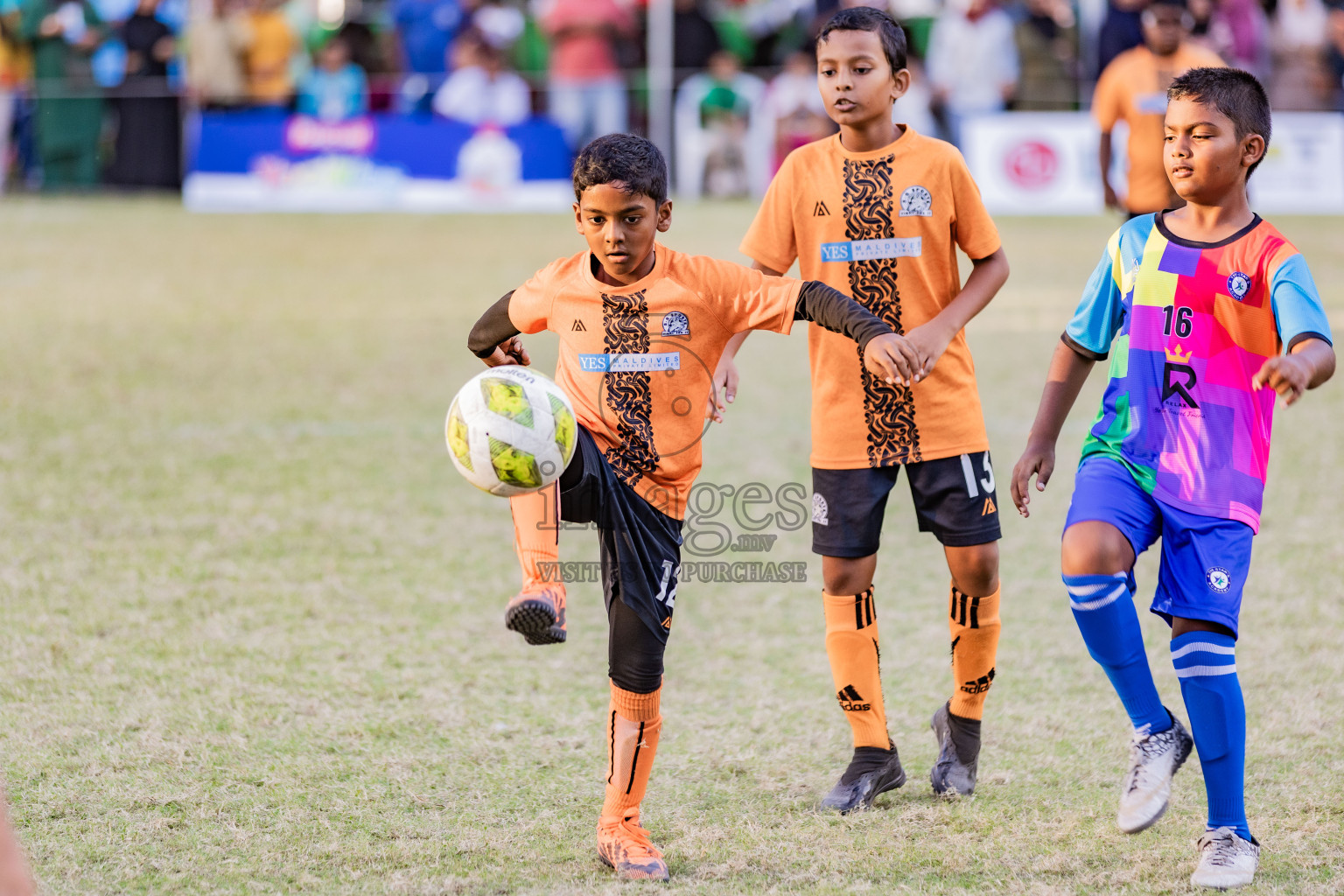Day 1 of Kids7s Weekend 2025 was held on Friday, 23rd August 2025 in  Henveyru Stadium, Male', Maldives. 
Photos: Areef Adam / images.mv