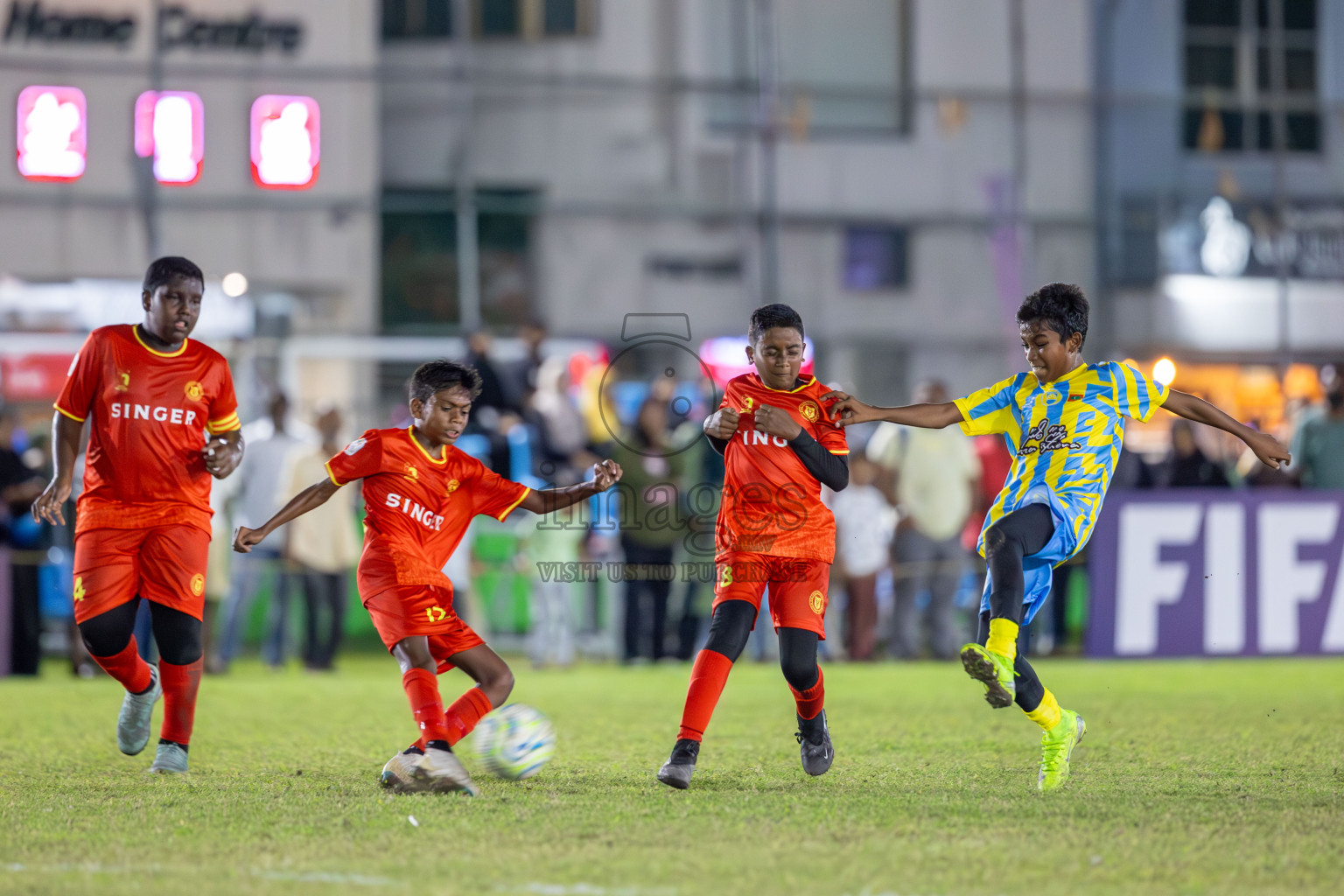 Dhivehi Youth League 2024 - Day 1. Matches held at Henveiru Stadium on 21st November 2024 , Thursday. Photos: Shuu Abdul Sattar/ Images.mv