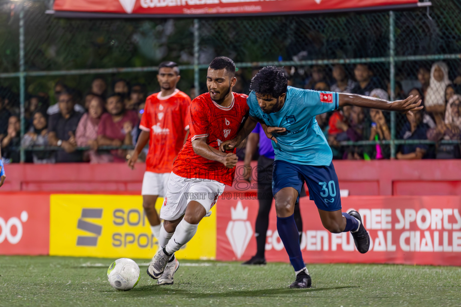 HA Utheemu vs HA Dhidhdhoo on Day 37 of Golden Futsal Challenge 2024 was held on Thursday, 22nd February 2024, in Hulhumale', Maldives
Photos: Ismail Thoriq / images.mv