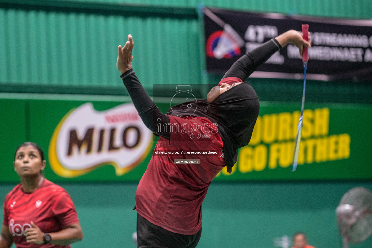 Day 2 of Badminton association mixed group championship 2021 held in Male', Maldives Photos by Nausham Waheed