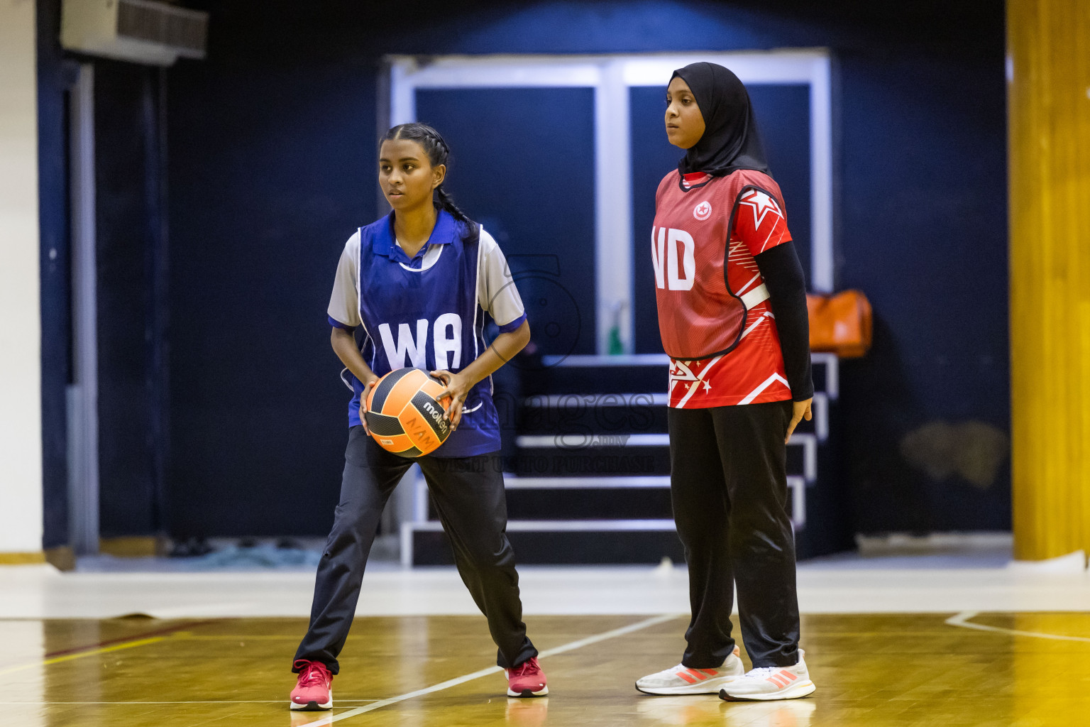 Day 8 of 25th Inter-School Netball Tournament was held in Social Center at Male', Maldives on Sunday, 18th August 2024.