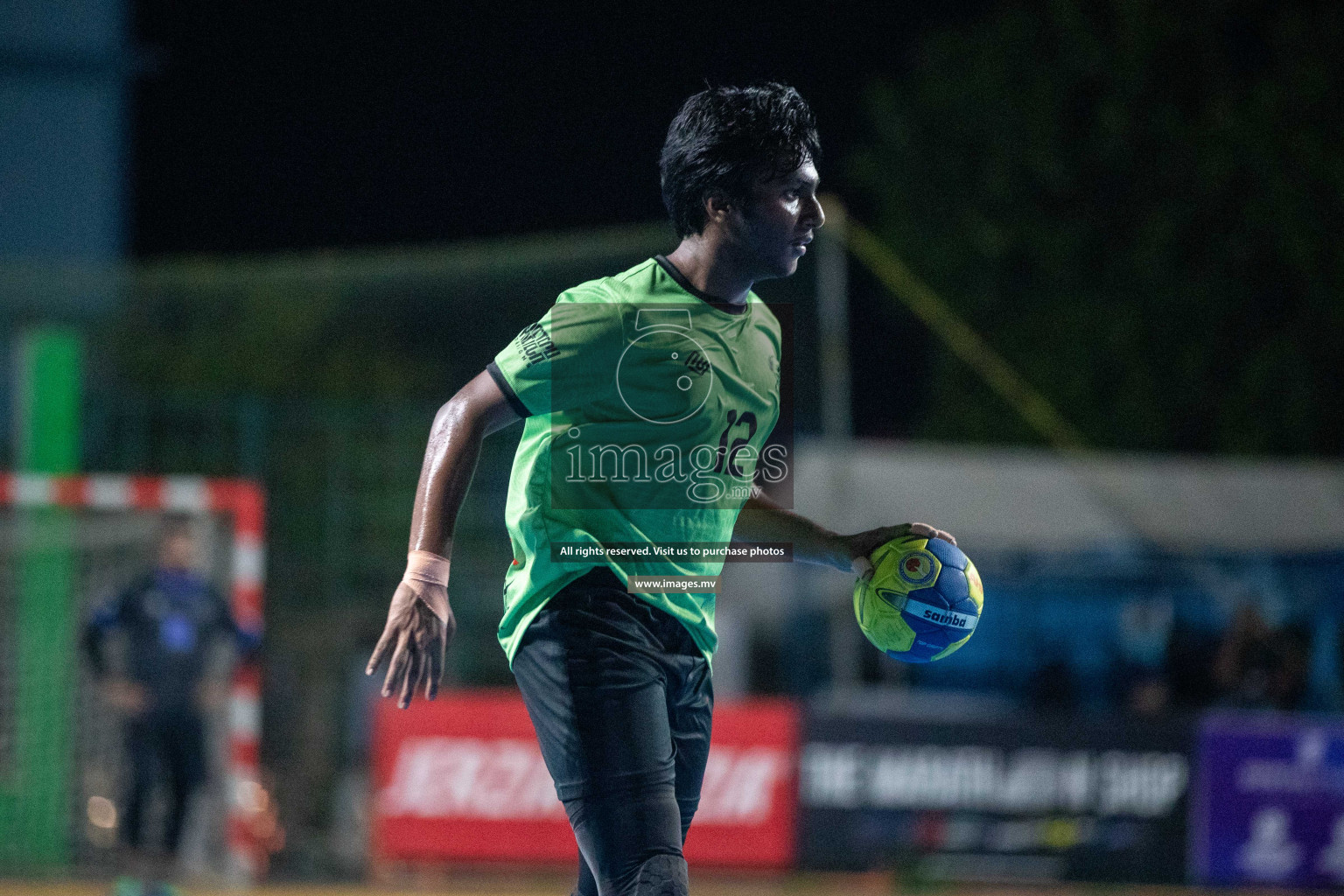 Day 3 of 6th MILO Handball Maldives Championship 2023, held in Handball ground, Male', Maldives on Friday, 22nd May 2023 Photos: Nausham Waheed/ Images.mv