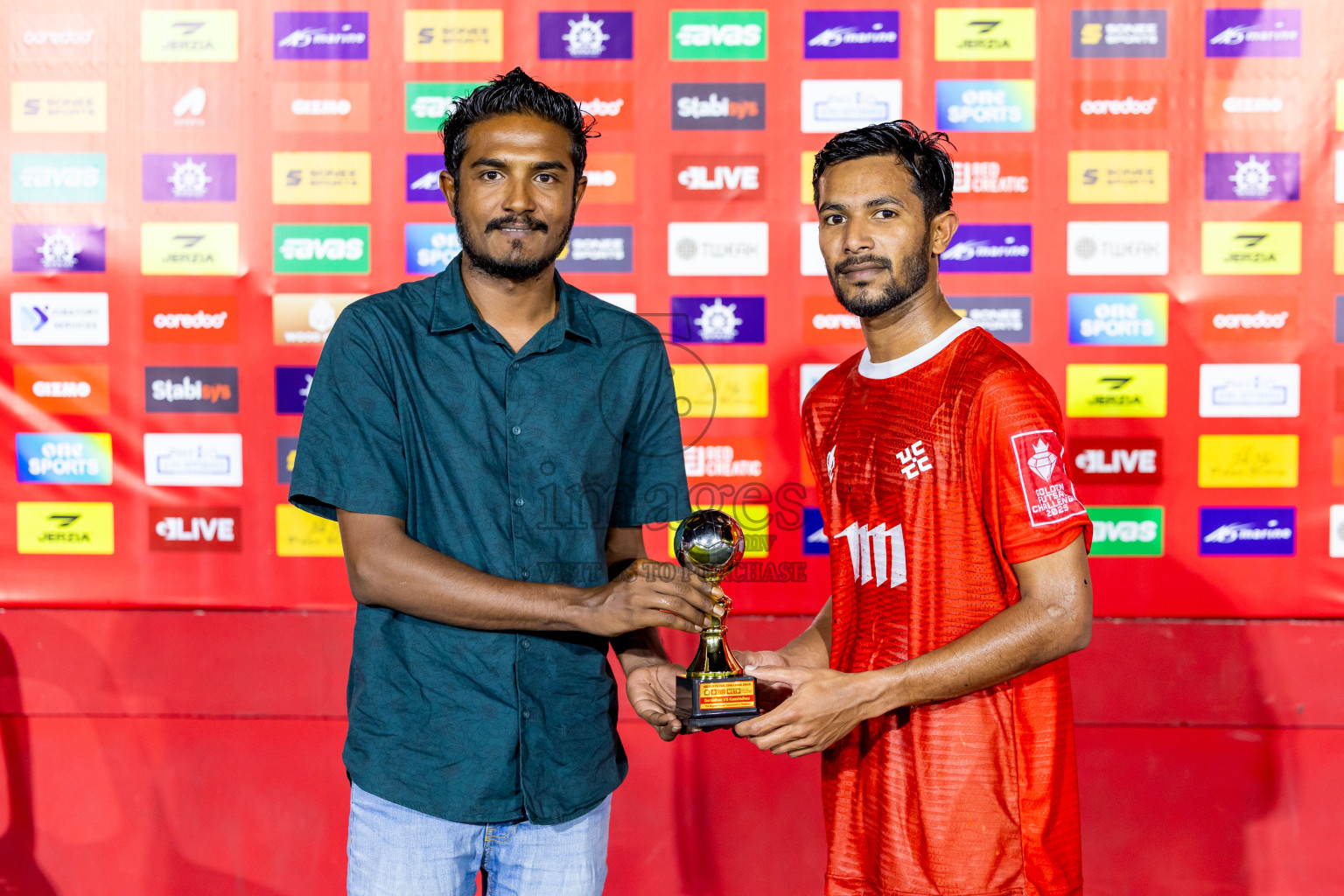 K Guraidhoo vs K Kaashidhoo in Day 10 of Golden Futsal Challenge 2025 was held on Tuesday, 14th January 2025, in Hulhumale', Maldives Photos: Nausham Waheed / images.mv