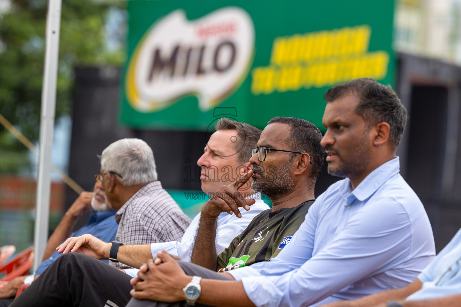 DSC v Ministry of Sport & Fitness in Day 3 of the Office Tournament of Milo Ramadan Cricket Carnival held on 25th March 2024, in Ekuveni Cricket Grounds, Male', Maldives.
Photos: Ismail Thoriq / images.mv