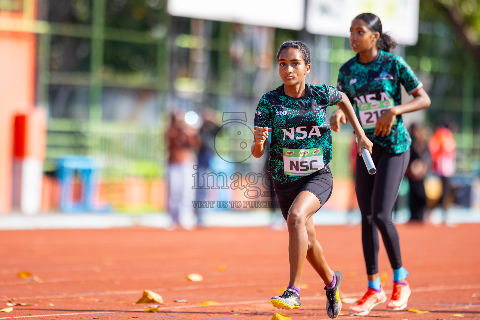 Day 3 of 12th Milo Association Championships was held in Ekuveni Track at Male', Maldives on Saturday, 26th April 2025. Photos: Ismail Thoriq / images.mv