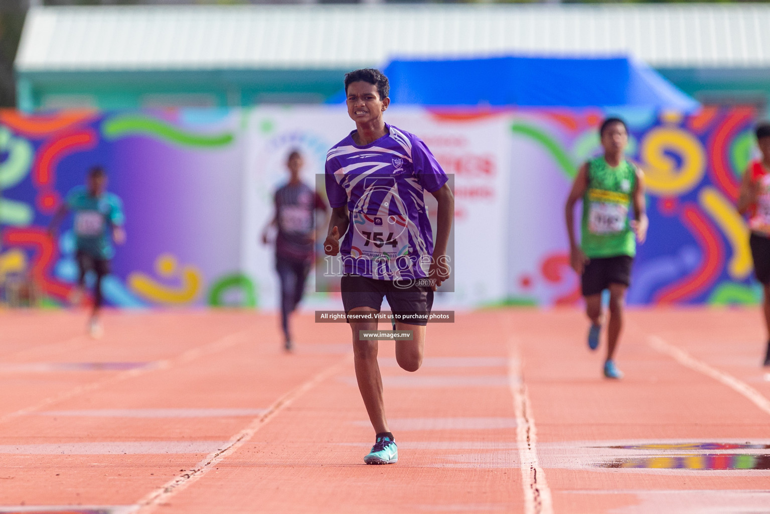 Day two of Inter School Athletics Championship 2023 was held at Hulhumale' Running Track at Hulhumale', Maldives on Sunday, 15th May 2023. Photos: Shuu/ Images.mv