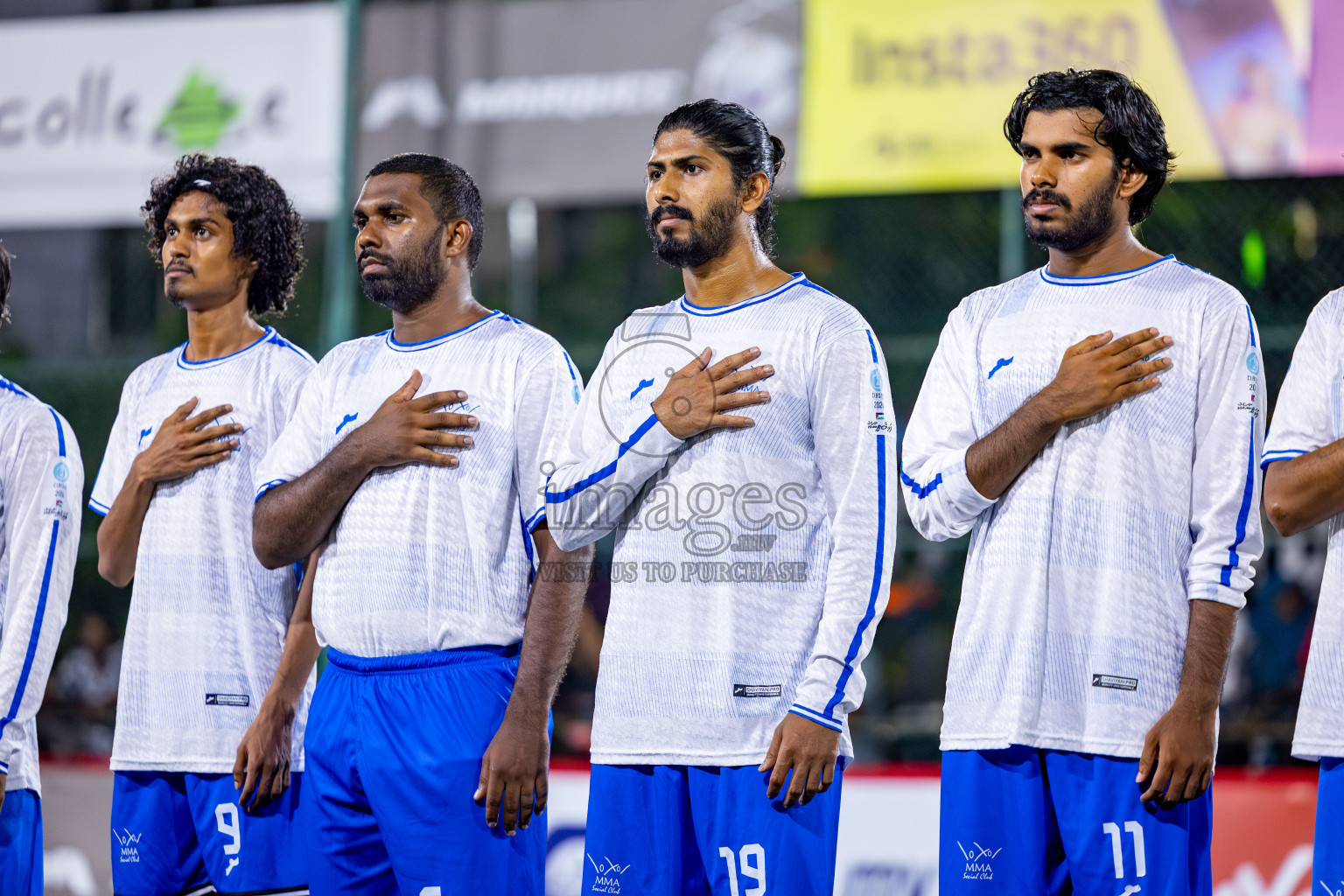 MMA vs 220 in the Semi-finals of Club Maldives Classic 2024 held in Rehendi Futsal Ground, Hulhumale', Maldives on Tuesday, 19th September 2024. 
Photos: Nausham Waheed / images.mv