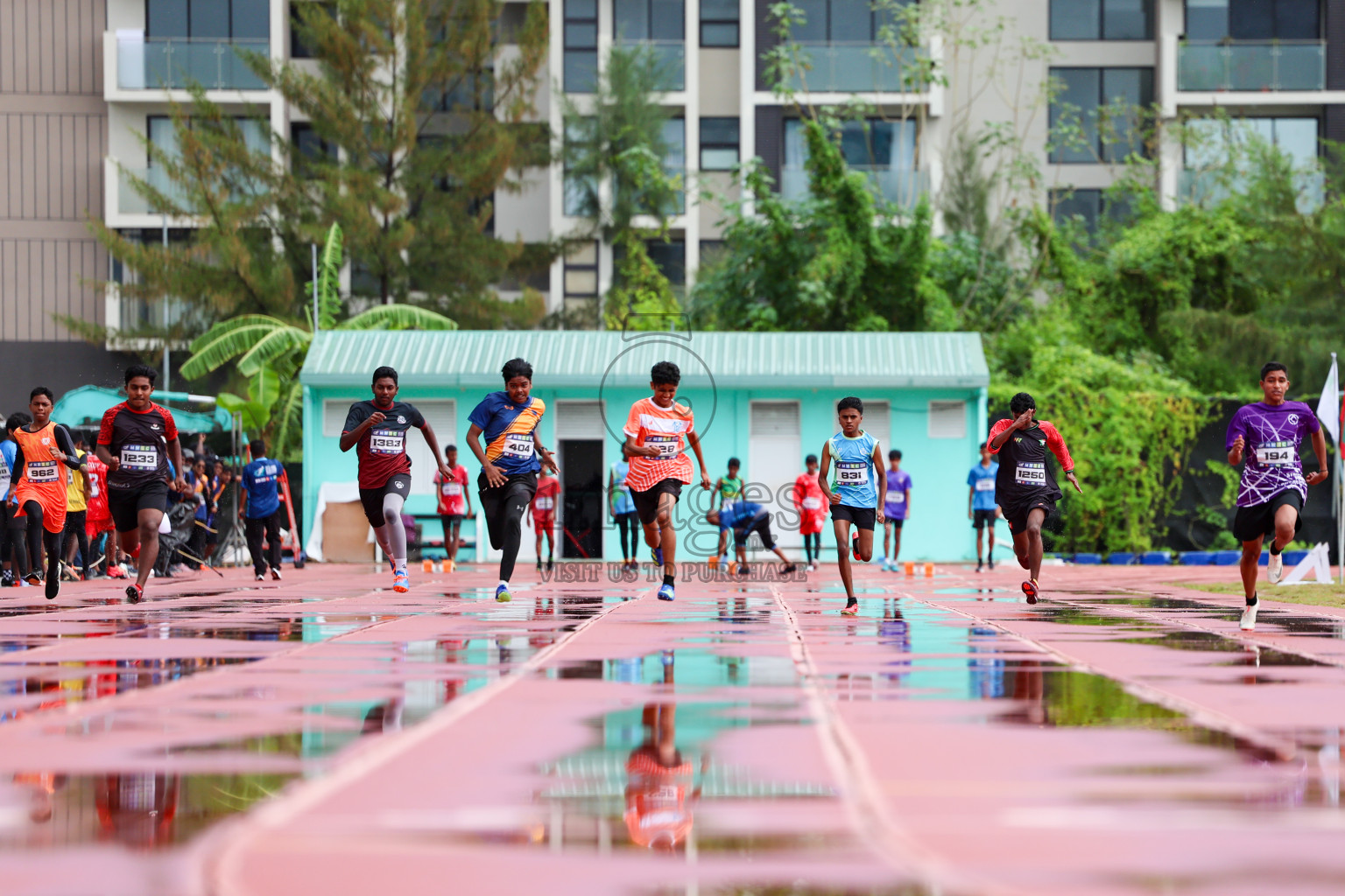 Day 1 of MWSC Interschool Athletics Championships 2024 held in Hulhumale Running Track, Hulhumale, Maldives on Saturday, 9th November 2024. 
Photos by: Ismail Thoriq, Hassan Simah / Images.mv