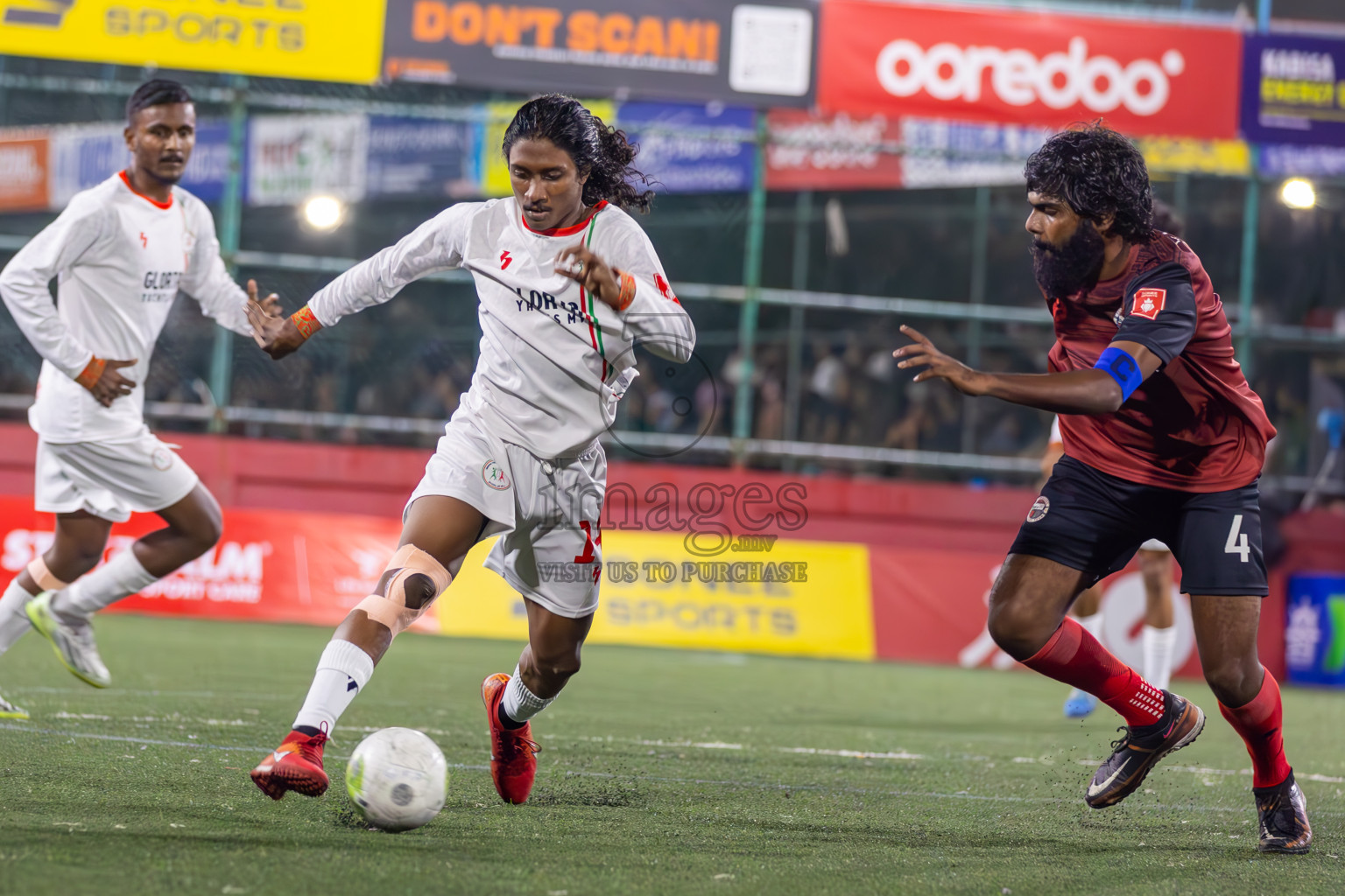 Th Omadhoo vs L Isdhoo on Day 37 of Golden Futsal Challenge 2024 was held on Thursday, 22nd February 2024, in Hulhumale', Maldives
Photos: Ismail Thoriq / images.mv