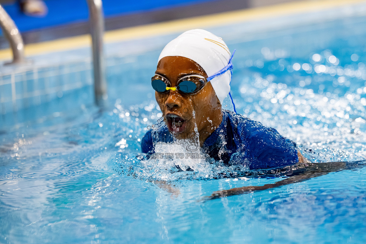 Day 5 of BML 21st Interschool Swimming Competition 2025 was held in Hulhumale' Swimming Pool, Hulhumale', Maldives on Wednesday, 15th October 2025. 
Photos: Hassan Simah / images.mv