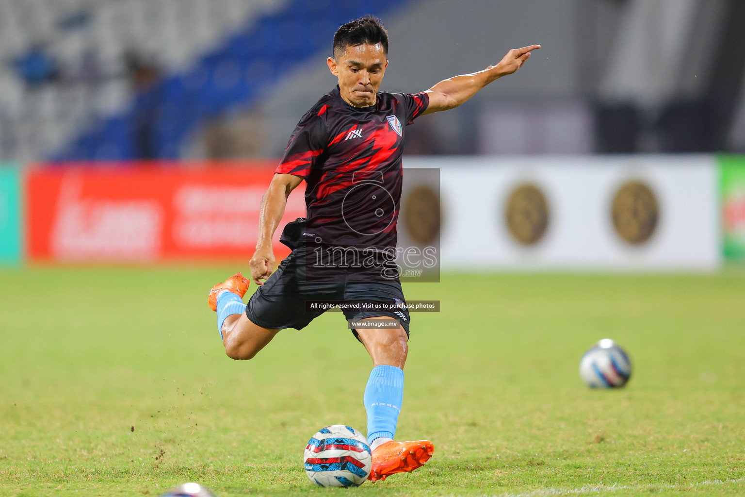 Lebanon vs India in the Semi-final of SAFF Championship 2023 held in Sree Kanteerava Stadium, Bengaluru, India, on Saturday, 1st July 2023. Photos: Nausham Waheed / images.mv