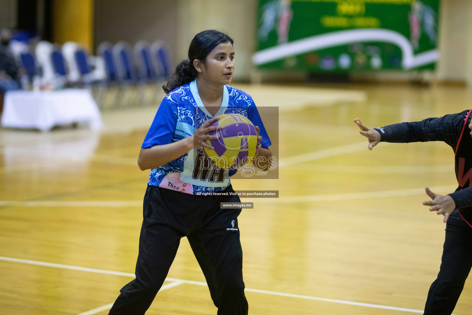 Milo National Netball Tournament 29th November 2021 at Social Center Indoor Court, Male, Maldives. Photos: Maanish/ Images Mv