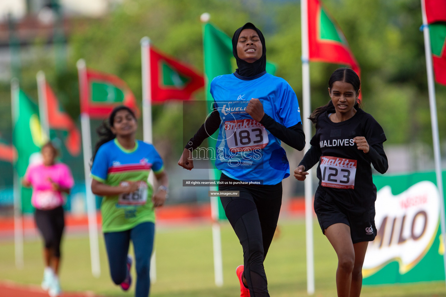 Day 1 from 30th National Athletics Championship 2021 held from 18 - 20 November 2021 in Ekuveni Synthetic Track