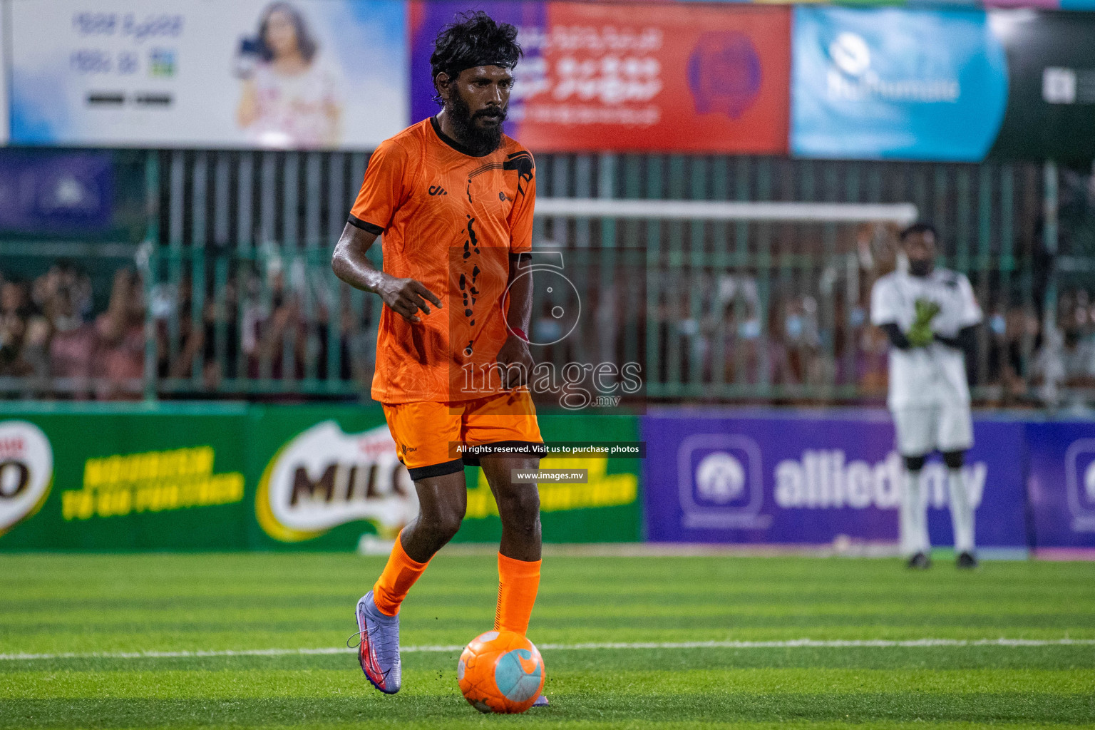 RRC Vs FSM in the Semi Finals of Club Maldives 2021 held in Hulhumale, Maldives on 19 December 2021. Photos: Ismail Thoriq / images.mv