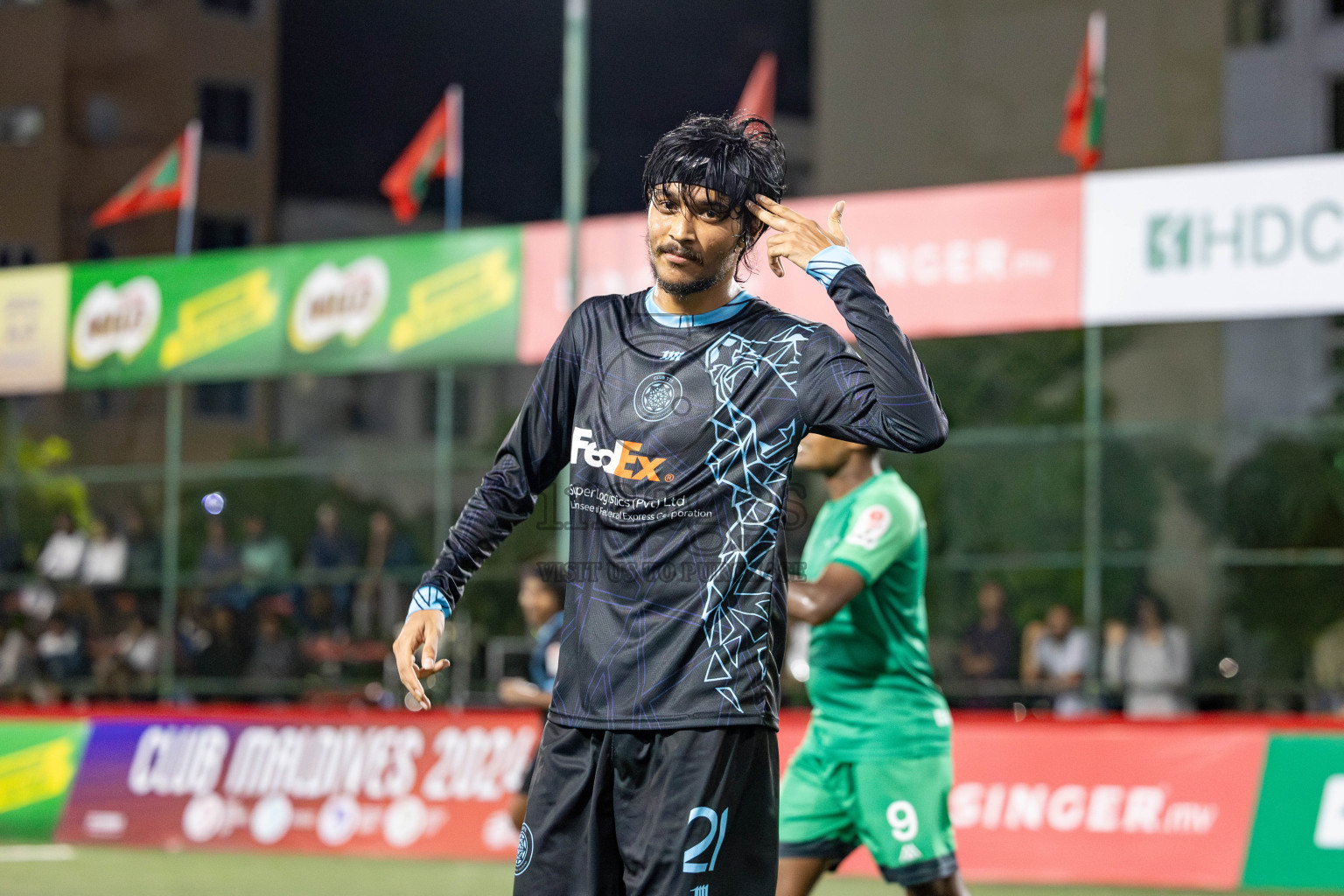 CLUB TTS vs Baros Maldives in Club Maldives Cup 2024 held in Rehendi Futsal Ground, Hulhumale', Maldives on Monday, 23rd September 2024. 
Photos: Hassan Simah / images.mv