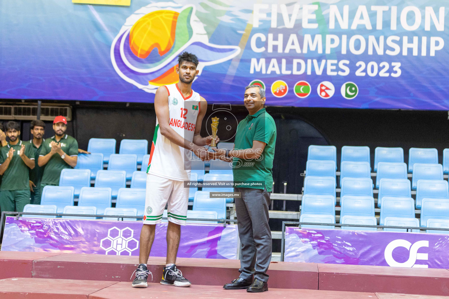 Bangladesh vs Bhutan in the final of Five Nation Championship 2023 was held in Social Center, Male', Maldives on Thursday, 22nd June 2023. Photos: Ismail Thoriq / images.mv