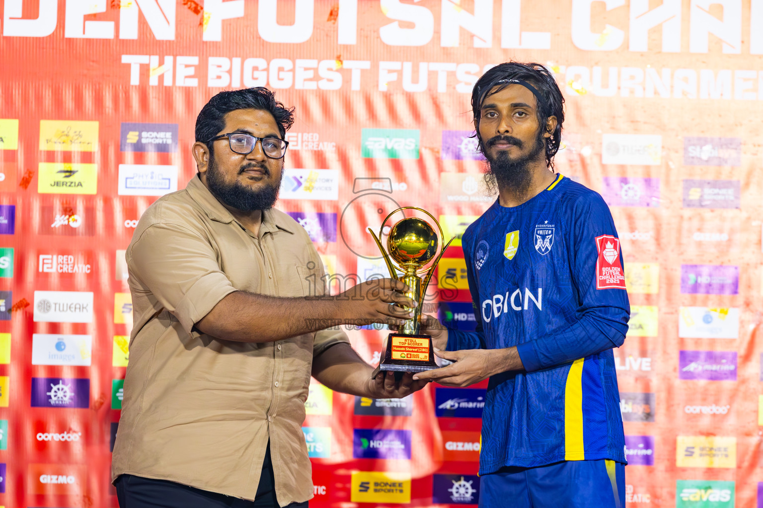 B Eydhafushi vs B Thulhaadhoo in Baa Atoll Finals Day 26 of Golden Futsal Challenge 2025 was held on Thursday , 30th January 2025, in Hulhumale', Maldives. Photos: Ismail Thoriq / images.mv