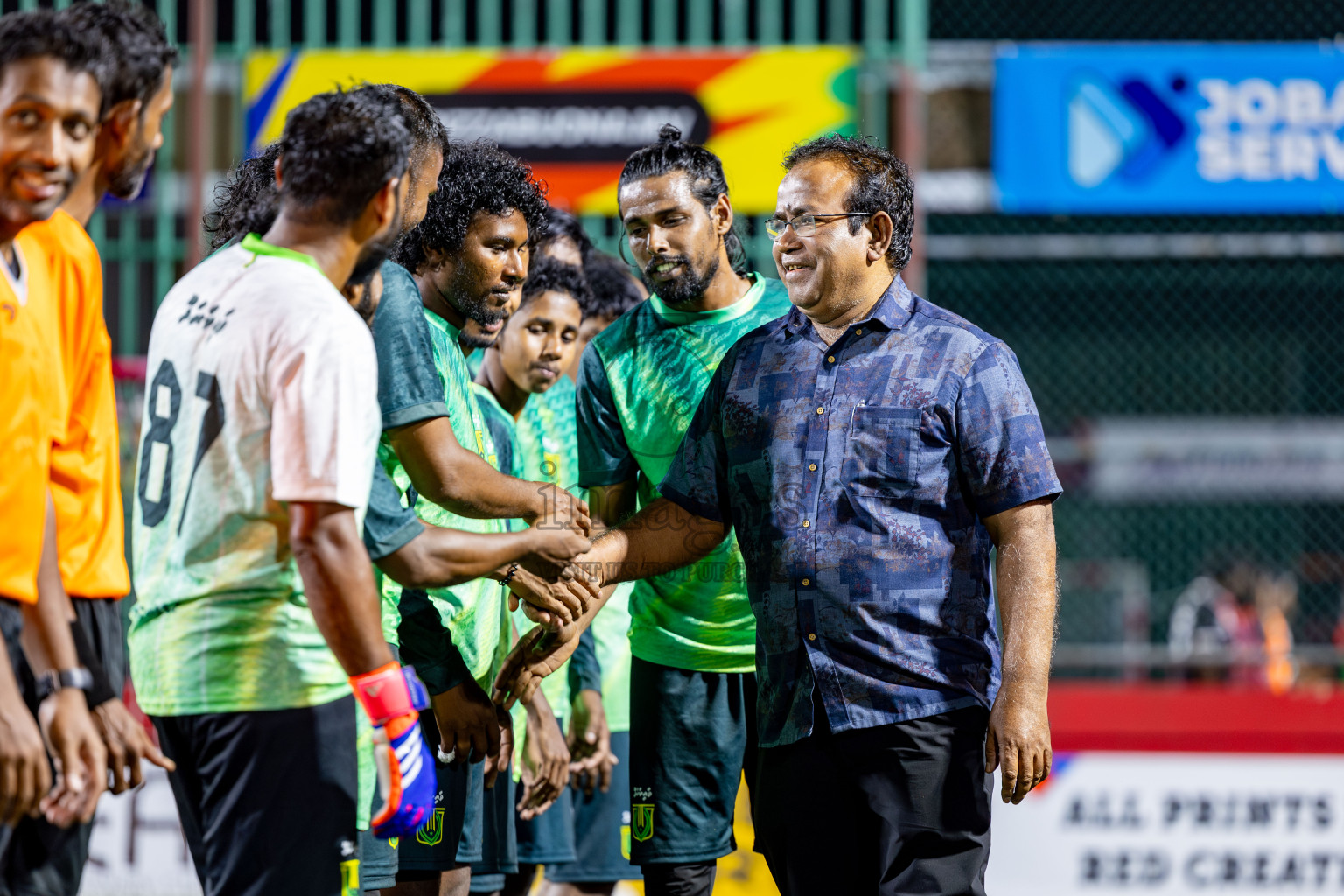 HDH. Vaikaradhoo vs HDH. Naivaadhoo in Day 1 of Golden Futsal Challenge 2025 on Sunday, 5th January 2025, in Hulhumale', Maldives Photos: Nausham Waheed / images.mv