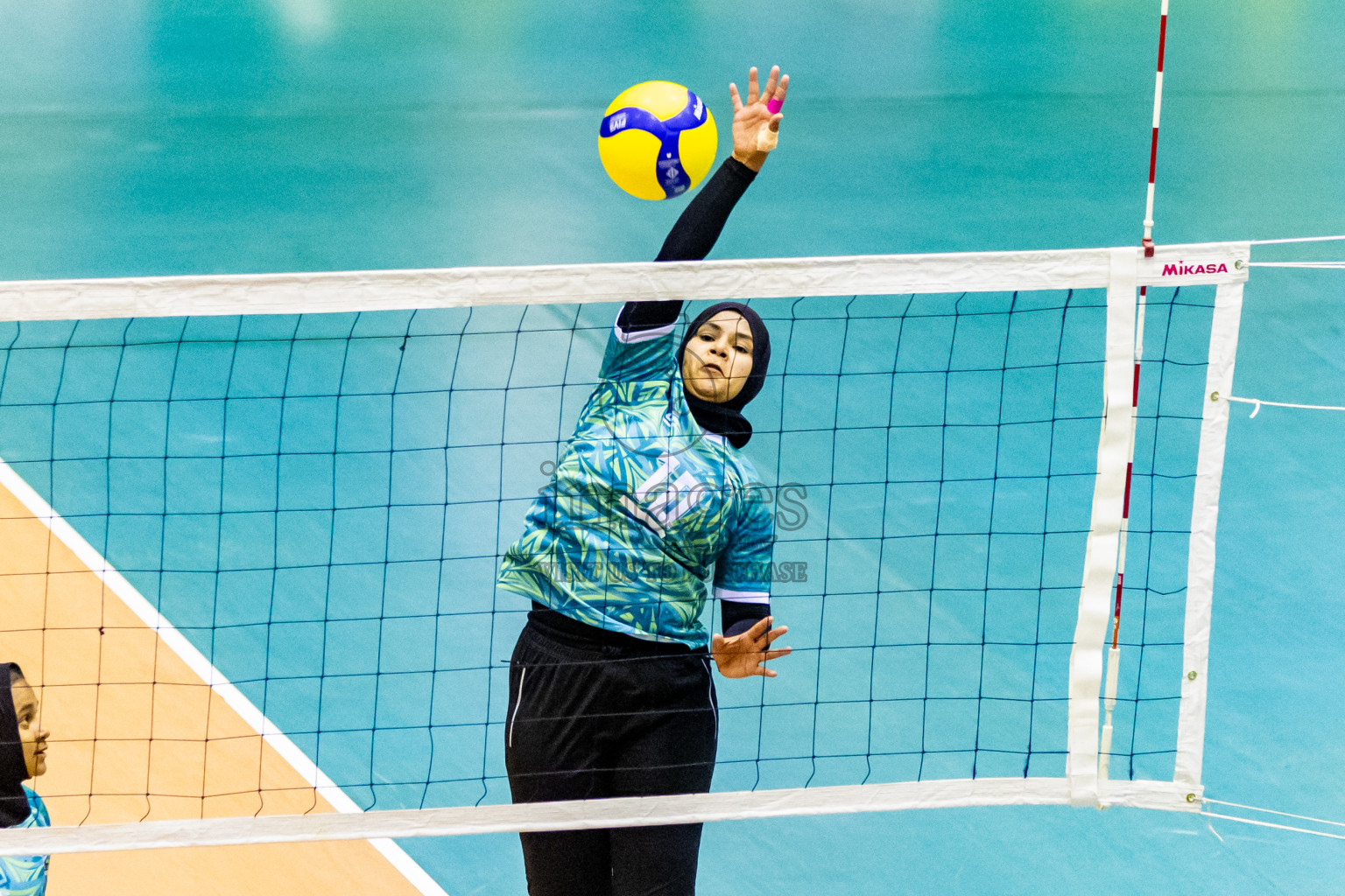 Day 2 of Women's Division of Milo VAM Cup 2024 held in Male', Maldives on Wednesday, 9th July 2024 at Social Center Indoor Hall Photos By: Nausham Waheed / images.mv