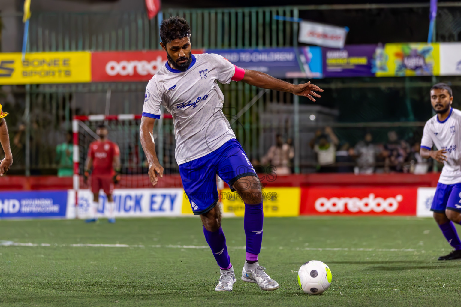 M Naalaafushi vs F Bilehdhoo in Day 32 of Golden Futsal Challenge 2024, held on Saturday, 17th February 2024 in Hulhumale', Maldives 
Photos: Ismail Thoriq / images.mv