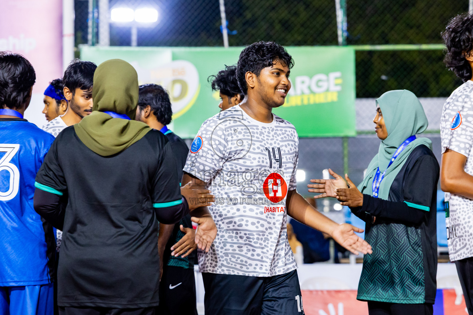 Maathoda Sports Club vs Sports Club City in the Finals of Milo National Junior Volleyball Championship 2025 Men's Division was held on Sunday, 30th November 2025 at Ekuveni Turf Court Male', Maldives. Photos: Nausham Waheed / images.mv