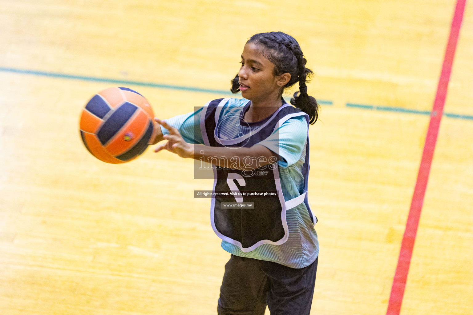 Day5 of 24th Interschool Netball Tournament 2023 was held in Social Center, Male', Maldives on 31st October 2023. Photos: Nausham Waheed / images.mv