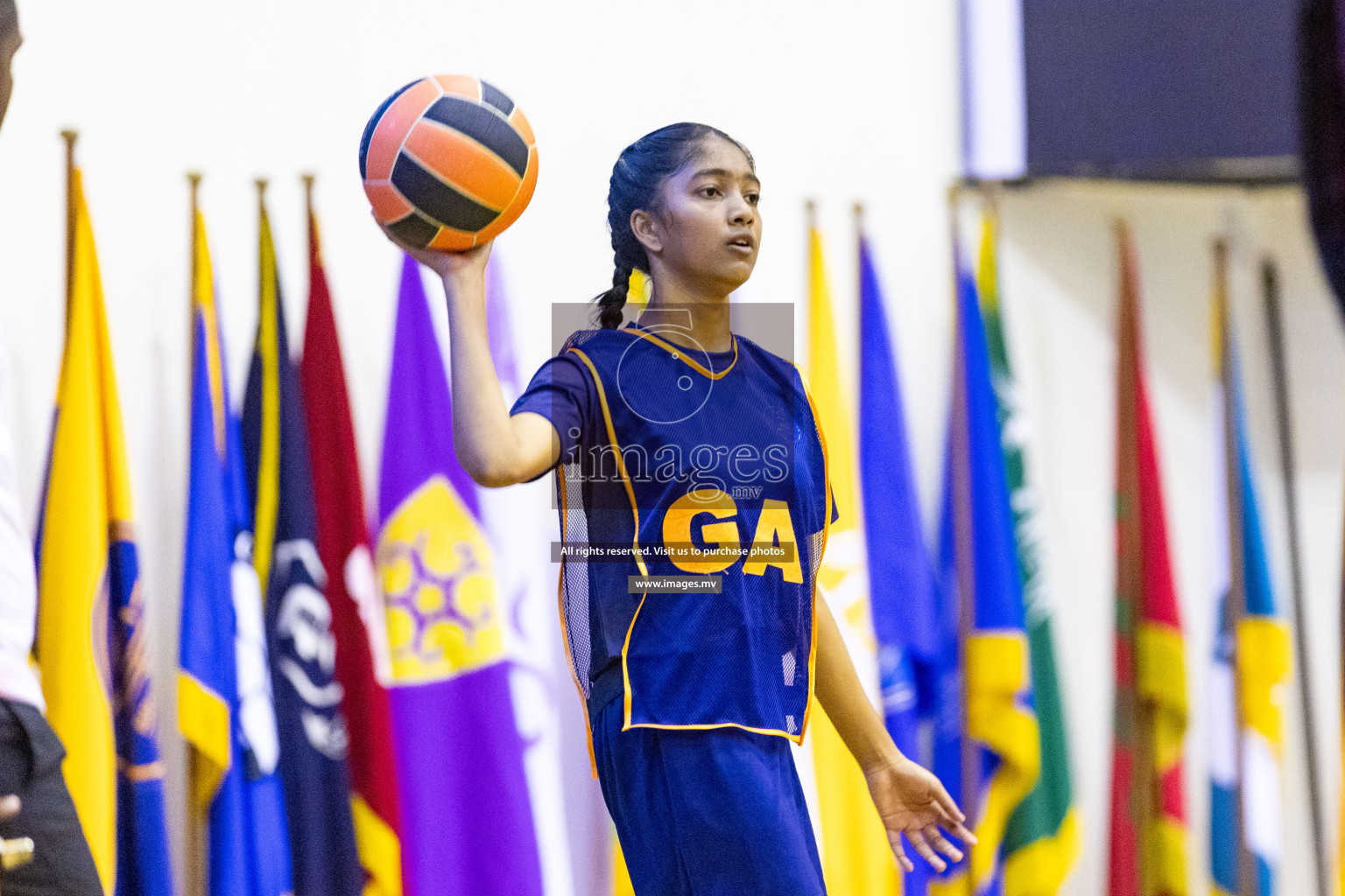 Day2 of 24th Interschool Netball Tournament 2023 was held in Social Center, Male', Maldives on 28th October 2023. Photos: Nausham Waheed / images.mv